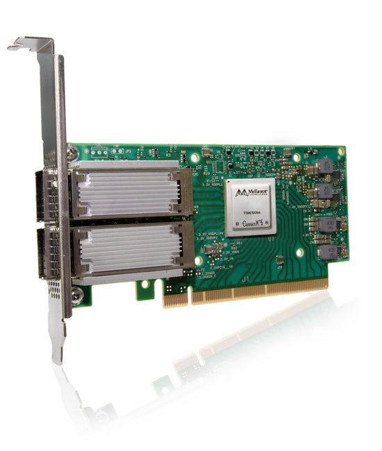 HPE 877690-001 InfiniBand EDR/イーサネット 100Gb 2 ポート 841QSFP28 アダプター |使用済み メイン画像