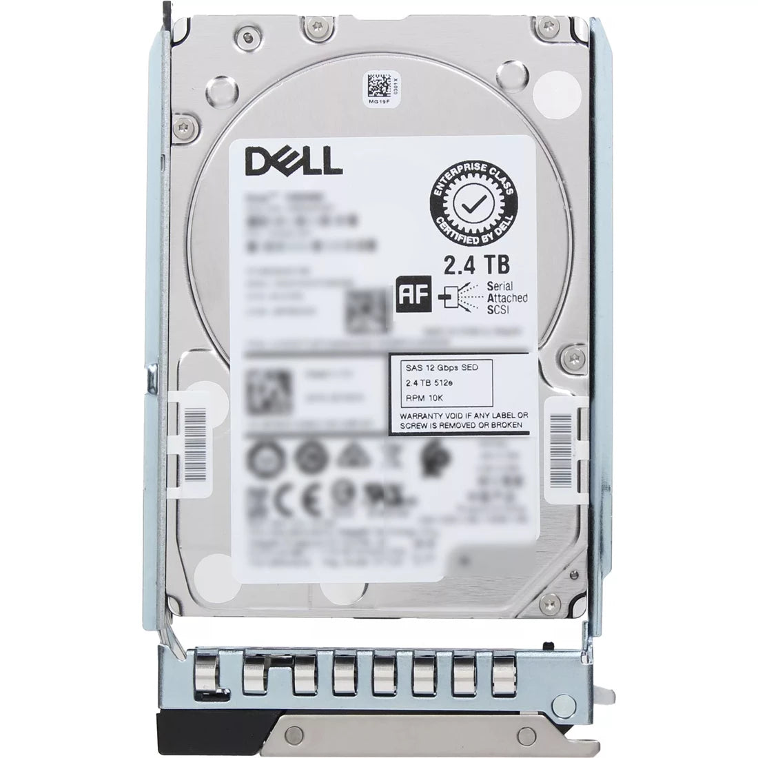 Dell 400-AVBK 2.4TB SED 10K SAS 12Gbps 512e 256MB 2.5" 14G Hot-Plug HDD with Tray | USED