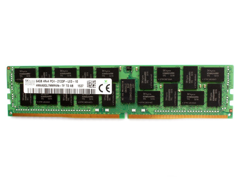 海力士 HMAA8GL7MMR4N-TF 64GB 4Rx4 DDR4 2133MHz PC4-17000 ECC 内存 |用过的 主图