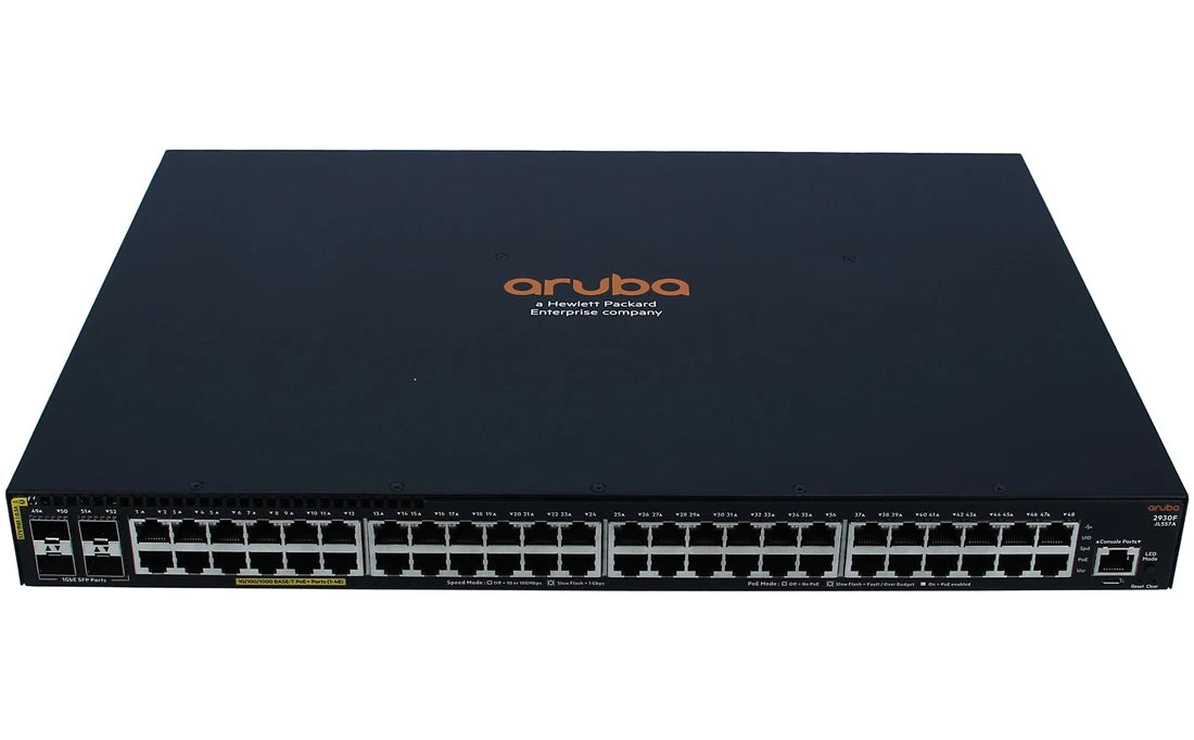 HPE JL557-61001 Aruba 2930F 48G PoE+ 4SFP <tc>Switch</tc> | GEBRAUCHT Hauptbild