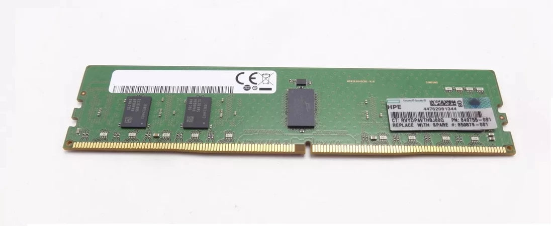 HPE 815097-B21 8 Go DDR4-2666 MHz PC4-21300 1Rx8 ECC | UTILISÉ