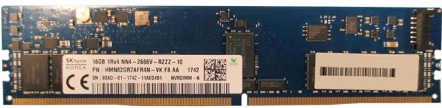 Hynix HMN82GR7AFR4N-VK 16GB PC4-21300 DDR4-2666MHz 1Rx4 ECC メモリ |使用済み