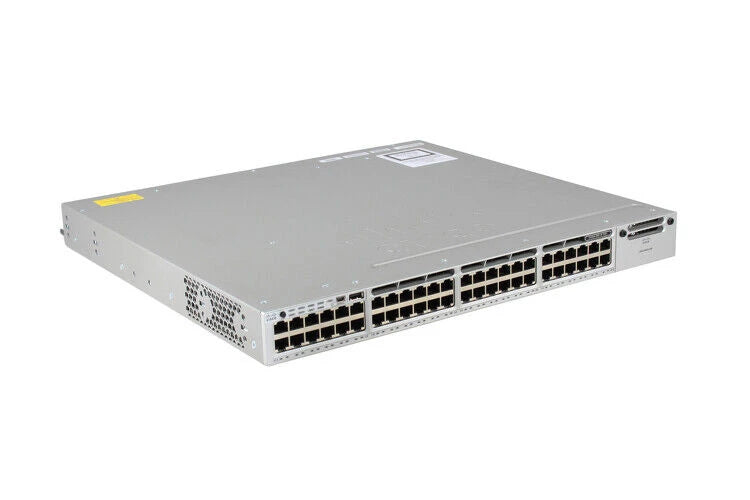 Cisco Catalyst WS-C3850-48F-L Managed Switch 48 PoE+ Ethernet Ports | USED Main image