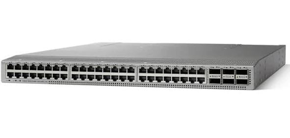 Cisco N9K-C93108TC-FX Nexus Ethernet <tc>ネットワークスイッチ</tc> 48ポート 10GT 6x100G QSFP28 | 中古