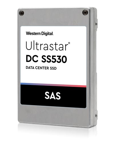 WD WUSTR1515ASS204 Ultrastar DC SS530 15,36TB SAS-12gbps 3d Tlc Nand SE 2,5 inch Sff SSD | ĐÃ SỬ DỤNG
