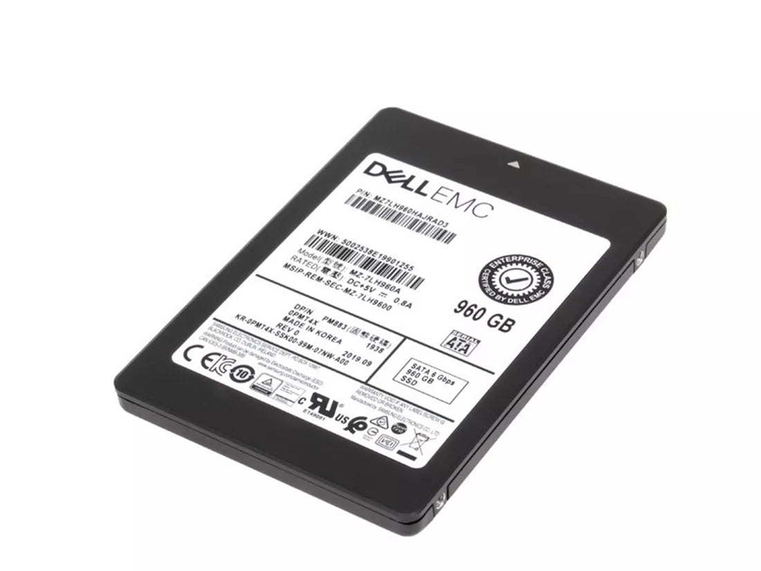 Refurbished | Samsung PM883 MZ7LH960HAJR0D3 Mixed Use SSD 960 GB SATA 6Gb/s DELL OEM Refurbished Main image