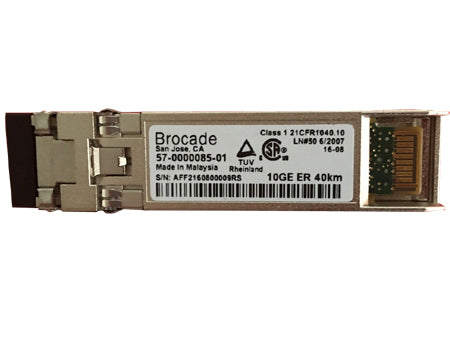 Brocade 57-0000085-01 Émetteur-récepteur 10 Go et STM64 ZR SFP+, pack unique Réf | UTILISÉ