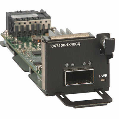Brocade ICX7400-1X40GQ 1 連接埠 40 GbE QSFP+ 模組 |用過的 主圖