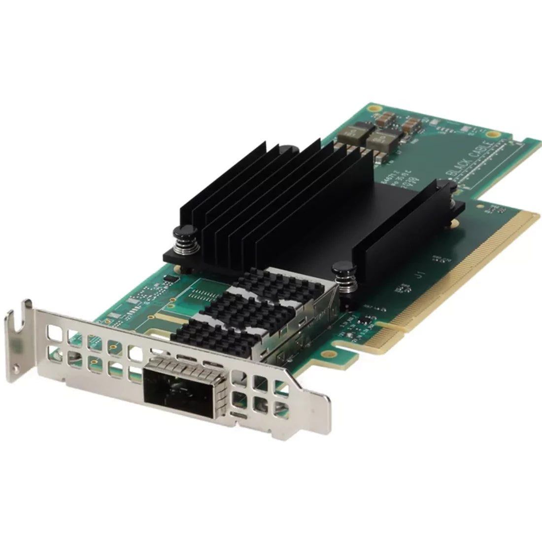 戴爾 7TKND Mellanox ConnectX-6 單埠 HDR100 QSFP56 InfiniBand PCIe 轉接器，附薄型支架 |用過的