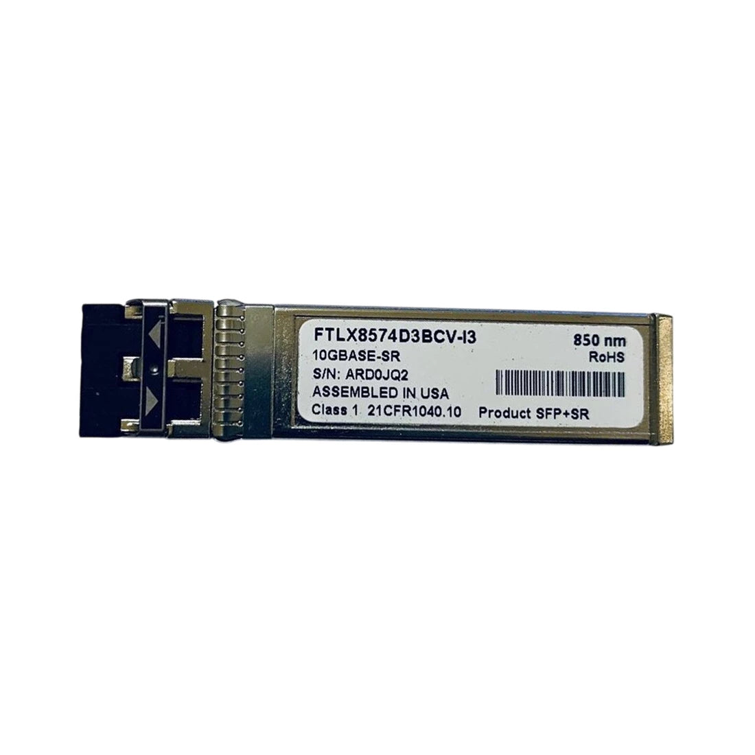 Intel FTLX8574D3BCV-I3 SFP+ Transceiver Module 1000BASE-SX, 10GBASE-SR Plug-in Module New