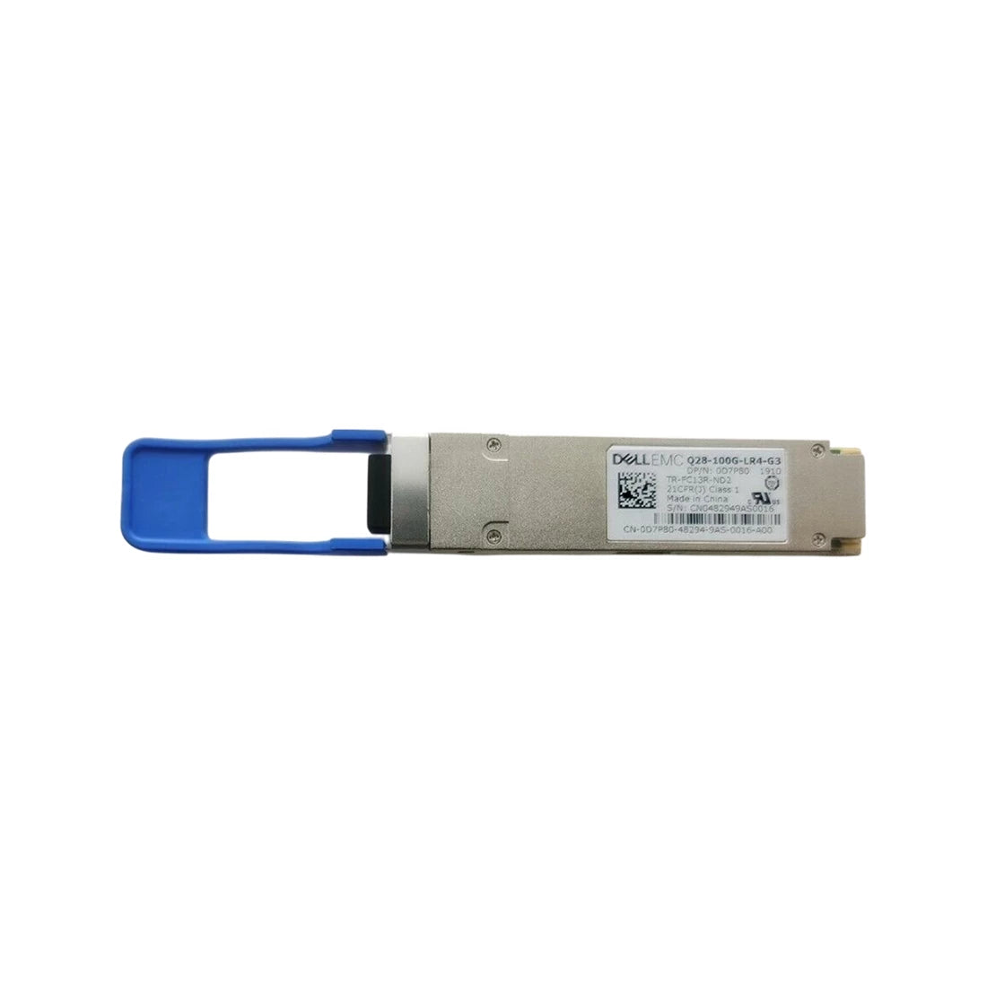 DELL 407-BCDI 100GbE QSFP28 10km LR4 LC SMF Gen 3 Transceiver 主图