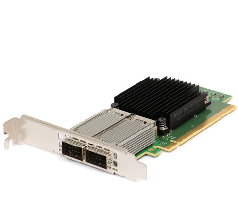 Dell 540-BCIU Mellanox MCX516A-CDAT ConnectX-5 Ex EN Network Interface Card 100GbE Dual-Port QSFP28 PCIe4.0 x16 ROHS R6 FH Ref | USED