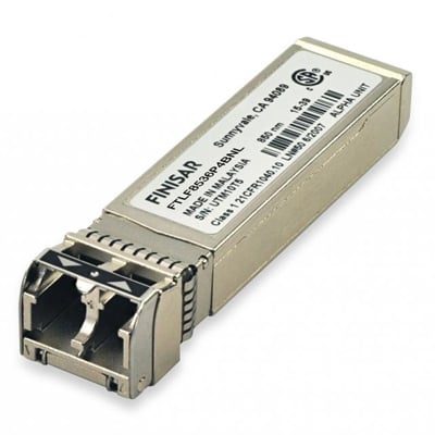 Finisar FTLF8536P4BCV 25.78Gb/s 10GE RoHS 準拠短波長 SFP+ トランシーバー |使用済み