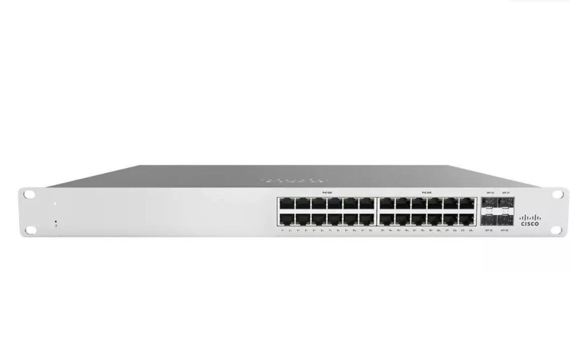Cisco MS120-24P-HW Meraki Cloud Managed MS120-24P 24 Ports <tc>Switch</tc> | GEBRAUCHT