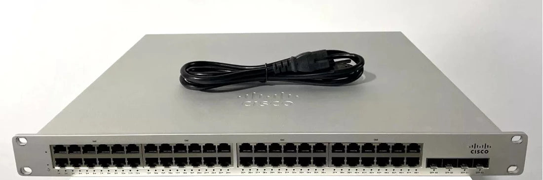 Cisco MS210-48-HW 48 x 1000Base-T Meraki クラウドマネージド <tc>ネットワークスイッチ</tc> 中古品