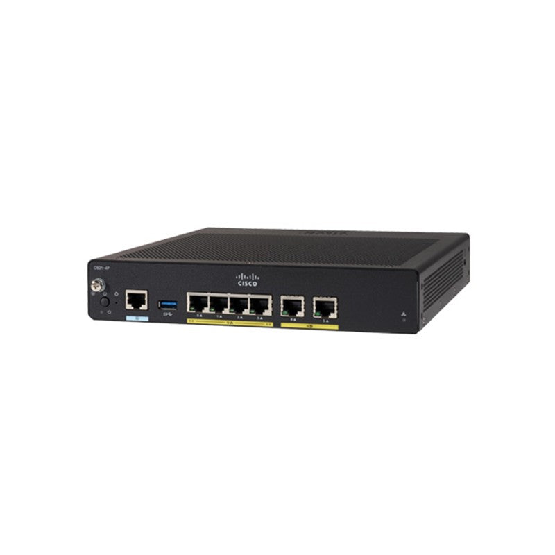 Cisco C921-4P Integrated Services Router 921 Router Gigabit Ethernet | USED Main image
