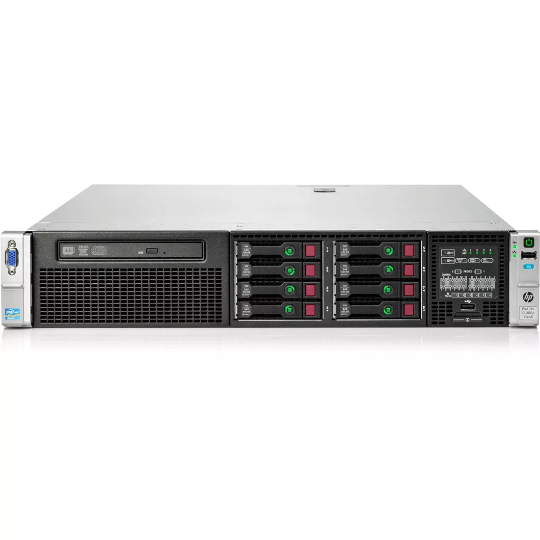 HPE 742818-S01 ProLiant DL360P G8 E5-2690/2.9GHz 32GBR Rack Server | USED
