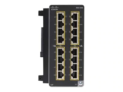 Cisco - IEM-3300-16P CATALYST IE3300 Robustes 16Ports GE POE+ Erweiterungsmodul | GEBRAUCHT