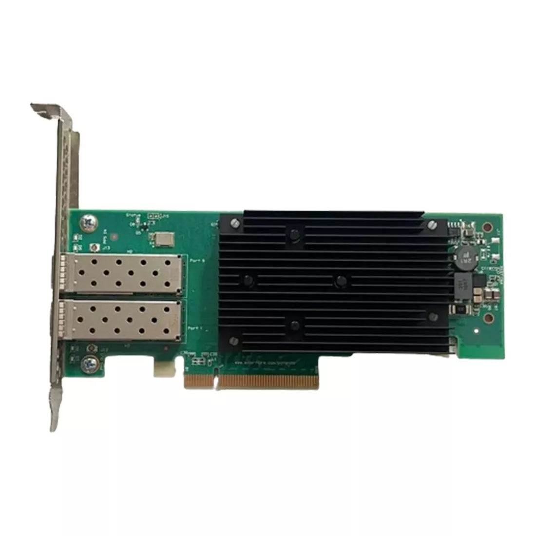 Solarflare X2522-10G-PLUS Xtremescale デュアル ポート 10GbE SFP28 PCI-E 3.1 X8 NIC イーサネット アダプター (オンロード TCP ダイレクトおよび PTP 付き) |使用済み メイン画像