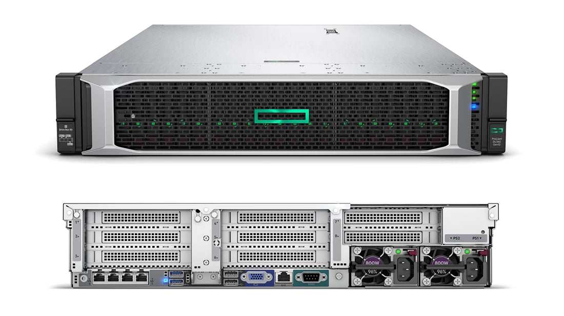 HPE P02873-B21 DL560 Gen10 6230 2P 128GB-R P408i-a 8SFF 2x1600W RPS 伺服器 |用過的