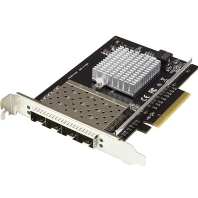 StarTech PEX10GSFP4I 10G 4 端口 SFP+ Intel XL710 芯片服务器网卡 |新工厂落成