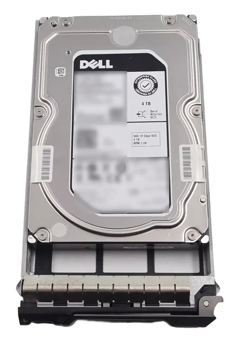 戴爾 H2FY5 自加密 4TB 7.2K 硬碟 3.5" NL SAS-12Gbps 熱插拔硬碟 | 二手