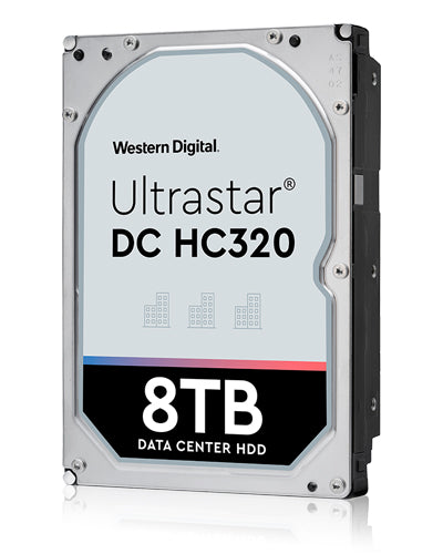 Refurbished | WD 0B36416 Ultrastar dc hc320 8tb 7.2k sas-12gbps 512e 3.5" Hdd