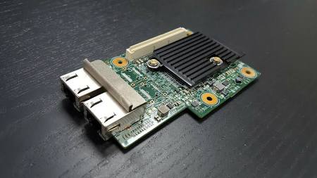 Dell J2NRV Broadcom 57416 Dual Port 10 Gigabit Base Network Lom Mezzcard. | USED