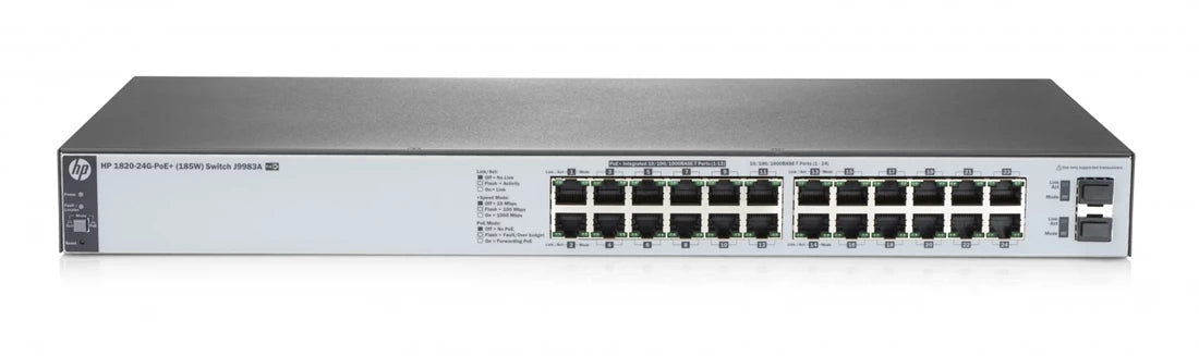HPE OfficeConnect J9983A\#ABA 1820-24G-PoE+ (185W) <tc>交换机</tc> | 二手 主图