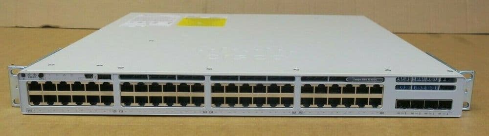 Cisco C9300L-48T-4X-E Catalyst 9300L <tc>交换机</tc> 48端口Base-T + 4个10G SFP上行链路 | 二手 主图