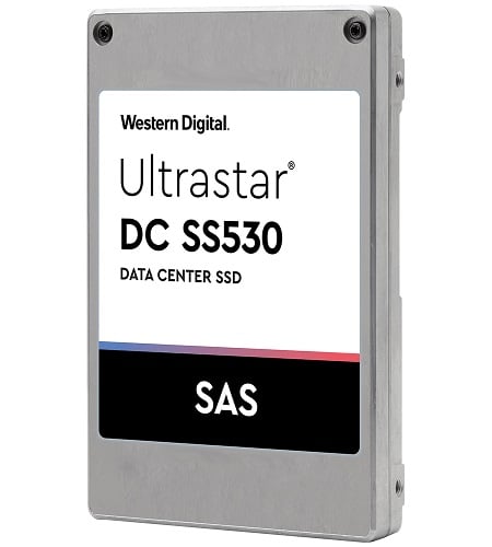 WD 0B40483 Ultrastar SS530 1.6TB SAS 12Gb/s 2.5inch SSD Dell OEM | USED Main image