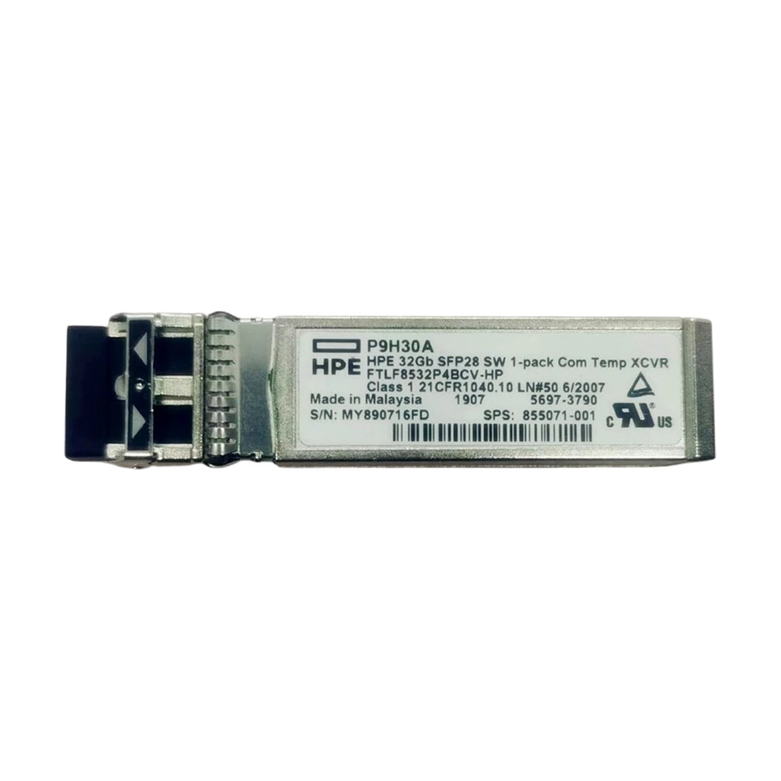 HPE P9H30-63001 32G 파이버 채널(32GFC) 단파장 SFP+ 광 트랜시버 | 신제품