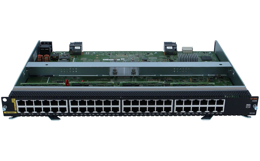 HPE R0X38A Aruba 6400 48-port 1GbE Class 4 PoE Module | USED