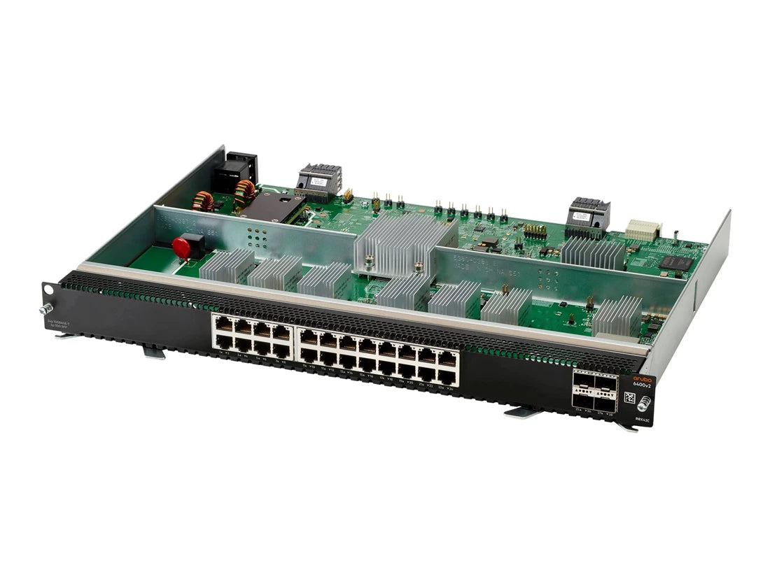 Module HPE R0X42-61001 Aruba 6400 24 ports 10Gbase-T et 4 ports SFP56 | UTILISÉ Image principale