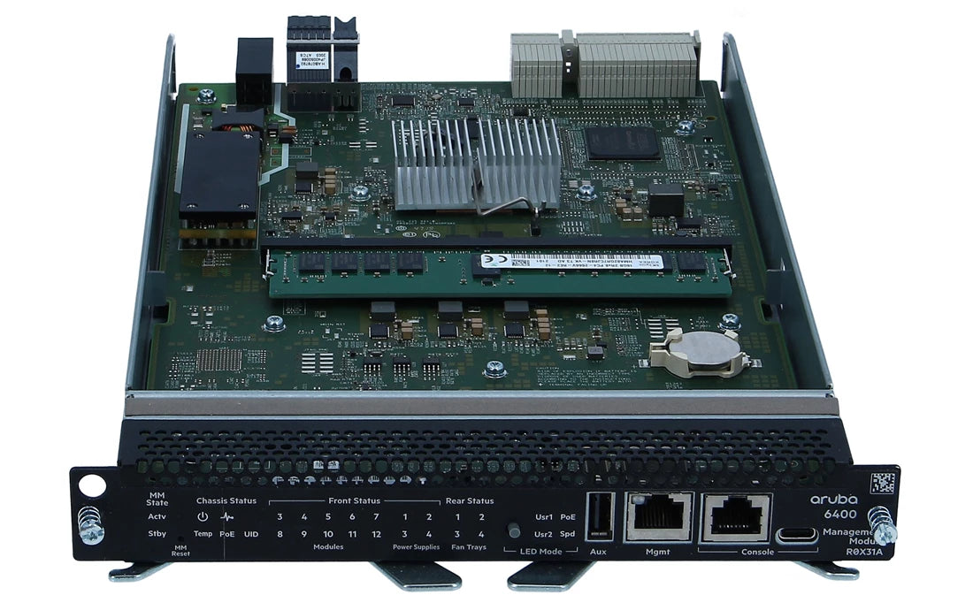 HPE R0X31A Aruba 6400 管理モジュール |使用済み