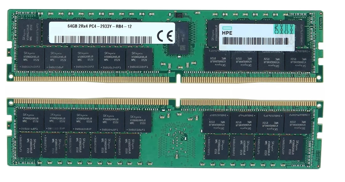 HPE P03053-CA1 64 Go 2Rx4 DDR4 PC4-23400 2933 MHz ECC Mémoire Nouvelle pièce de rechange scellée | NOUVELLE USINE SCELLÉE