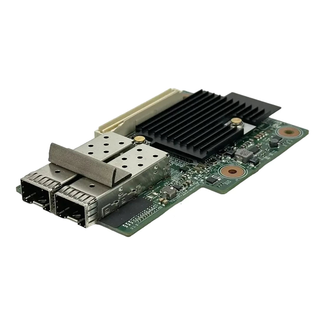 Dell WTV34 Broadcom 57416 デュアル ポート 10 ギガビット SFP+ ネットワーク メザニン カード |使用済み