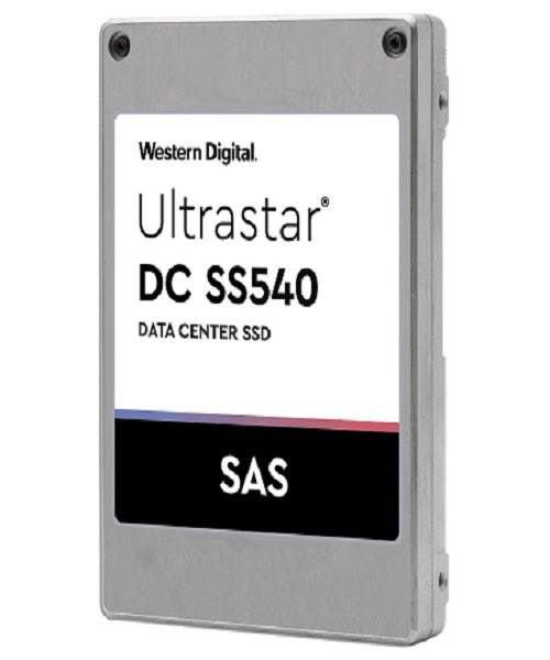 WD WUSTVA138BSS200 Ultrastar DC SS540 3.84tb Sas-12gbps 3d Tlc Nand Ise 2.5 インチ Sff ソリッド ステート ドライブ |使用済み