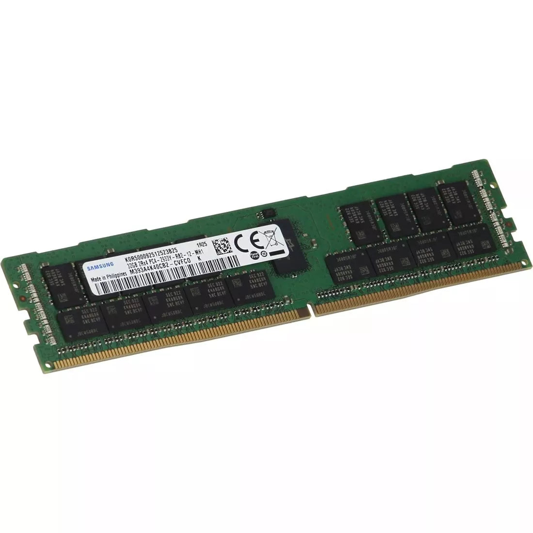 Samsung M393A4K40CB2-CVFC0 32GB PC4-23400 DDR4-2933 2RX4 Ecc Registered Memory New | BRAND NEW Main image