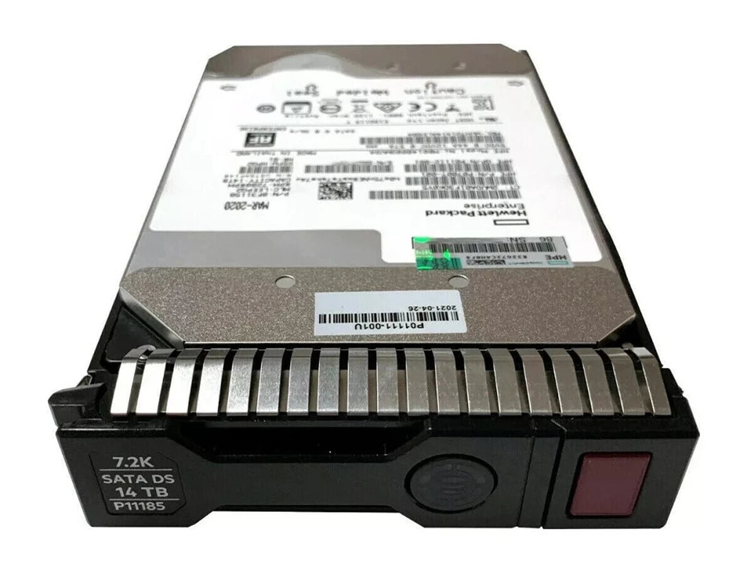 HPE P07007-001 Helium 14TB 7.2k SATA 6g 512e Lff Hdd | USED