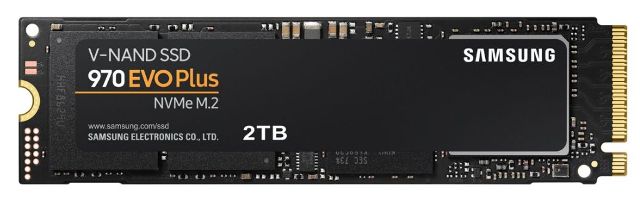 全新|三星MZ-V7S2T0E 2TB 970 EVO PLUS PCI Express 3.0 X4（NVME）SSD