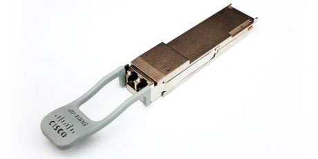 Cisco QSFP-40/100-SRBD LC Multi-Mode QSFP+ Transceiver 100 Gbps Ref Main image