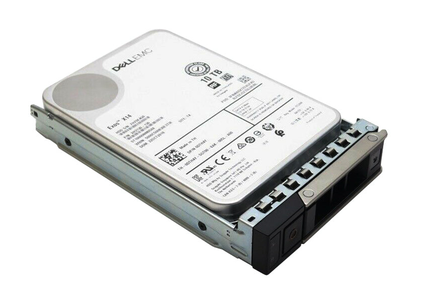 戴爾 DTH4Y 10TB 7.2k SATA 6Gb/s 3.5 吋熱插拔硬碟 |使用過的