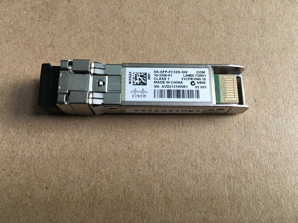 思科 DS-SFP-FC32G-SW 32 Gbps 光纤通道软件 SFP+，Lc |用过的
