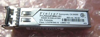 Finisar FTLF8524P2BNV-EC 4Gb SFP トランシーバー モジュール |使用済み メイン画像