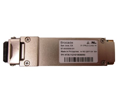 Brocade 57-0000090-01 4x16G FC SWL QSFP 50m 收發器 |用過的