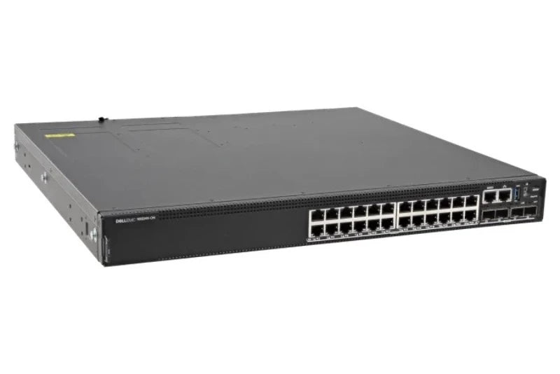 Dell 210-ASPY 24 ports 2,5 GbE, 4 ports 25 GbE, 2 ports 40 GbE <tc>Switch</tc> (Flux d'air inversé) | OCCASION