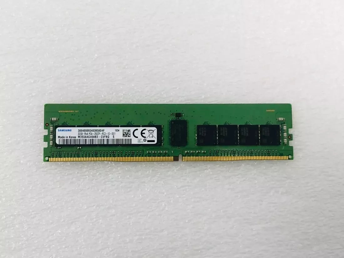 Samsung M393A4G40AB3-CVFBY 32GB PC4-23400 DDR4-2933Mbps 1RX4 ECC Memory | USED