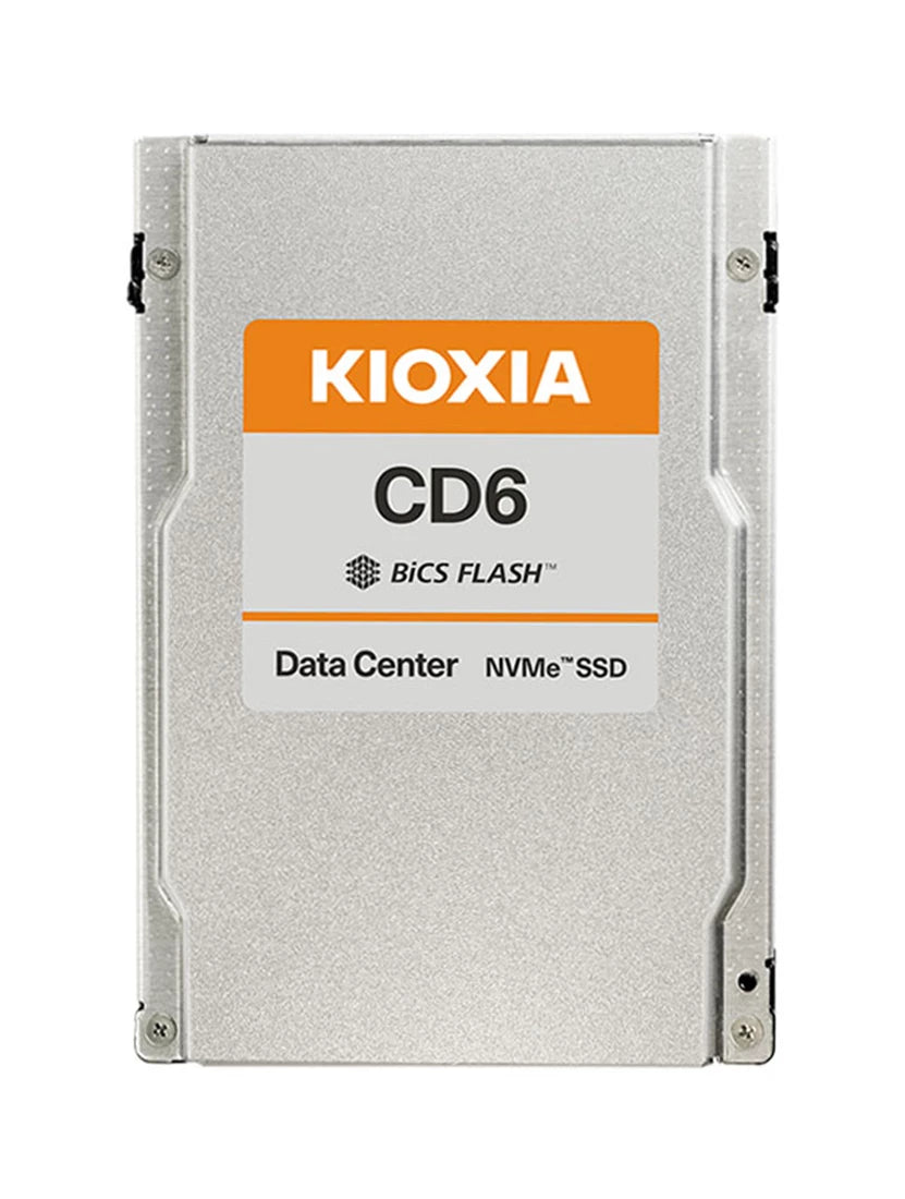 Kioxia KCD6XLUL15T3 CD6-R 15,36 TB 2,5 Zoll PCI Express 4.0 (NVMe) SSD | GEBRAUCHT