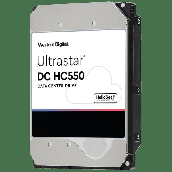 WD WUH721816AL5205 Ultrastar DC HC550 16tb SAS 12Gbps 3.5 吋硬碟 |使用過的